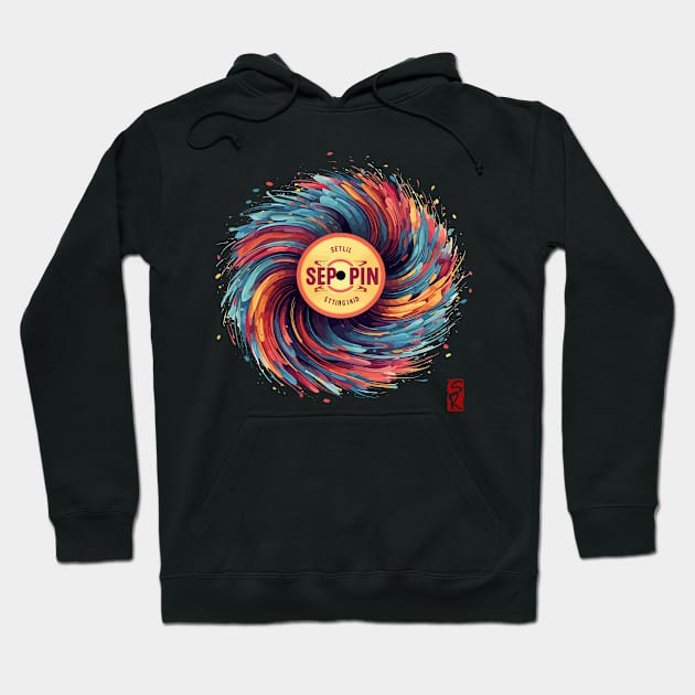 Color record Hoodie by siriusreno